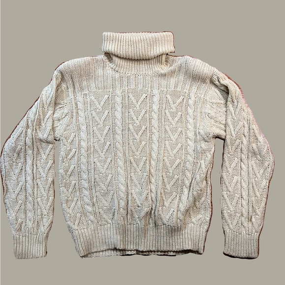 🍨Vintage Cable Knit Turtleneck Sweater🍨 - Picture 3 of 6